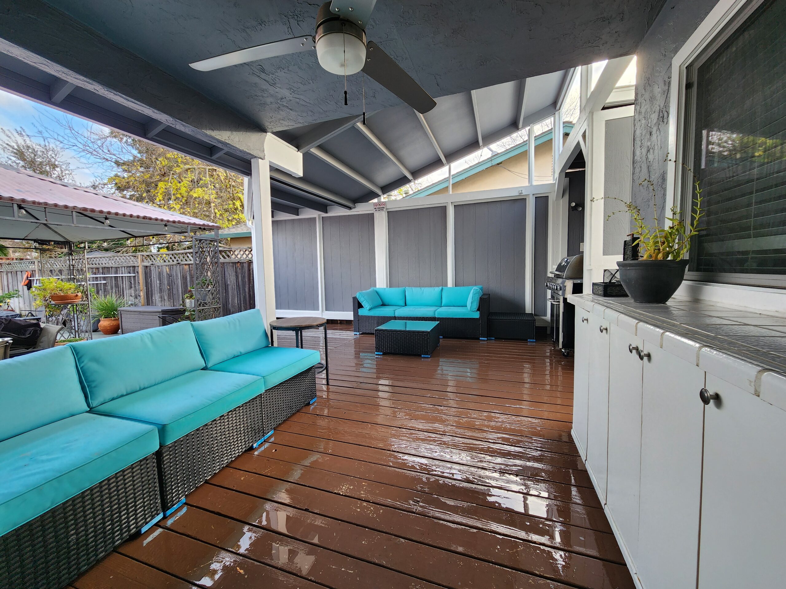 Seville Backyard Deck